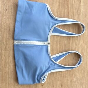 Light Blue Swim Top